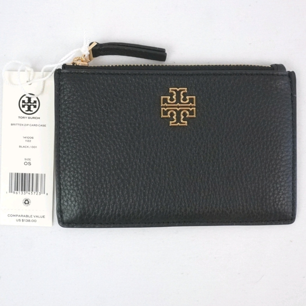 🆕️ Tory Burch Card Case Wallet Black
